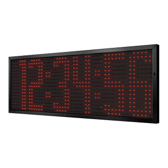 Digitale LED buitenklok 400 mm cijferhoogte