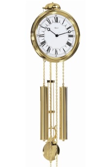 Wandklok met slinger 60992-000261