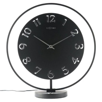 Tafelklok met verlichting NE5188ZW