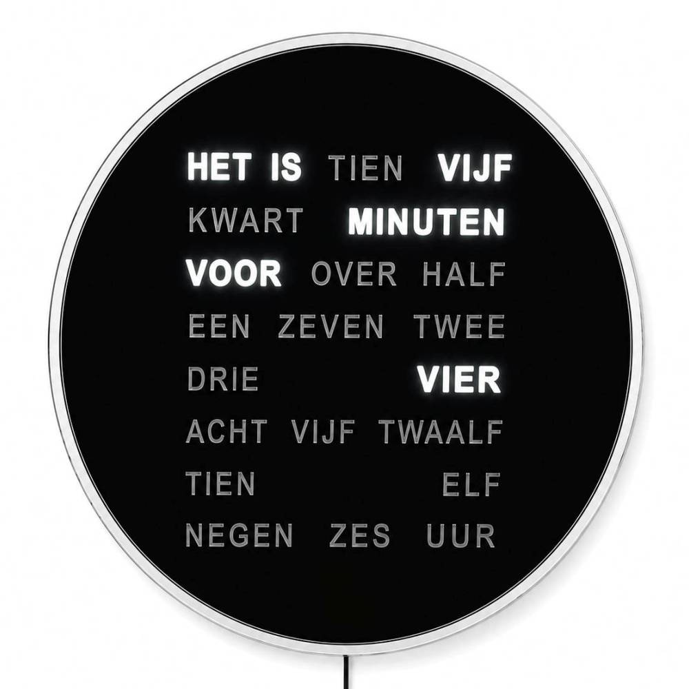 Woordklok Nederlands 1285NL