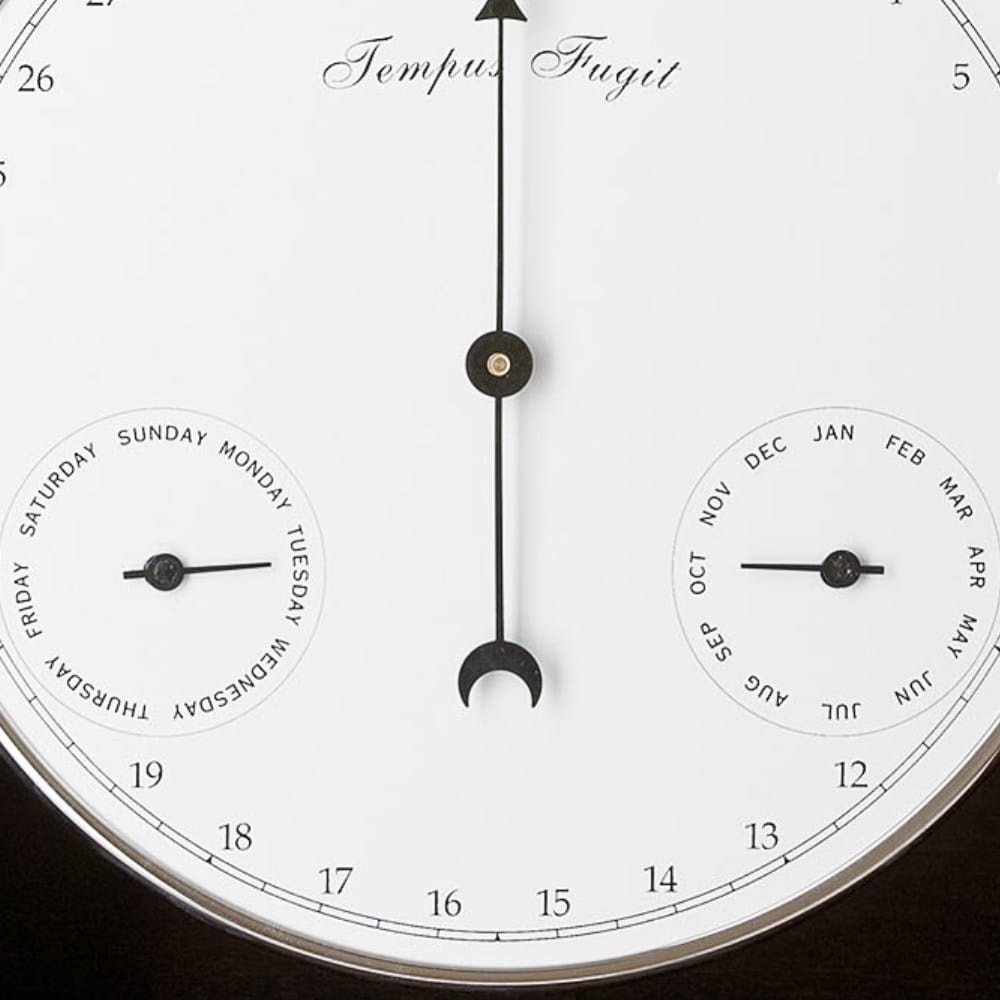 Wandklok met kalender 70914-Q30150