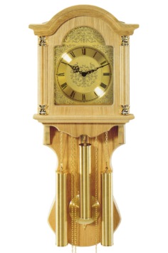 Wandklok met gewichten 60969-050451